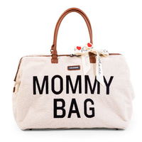 Childhome Mommy Bag Handtasche Schwarz, Braun, Weiß Nylon, Polyester