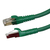 Videk Cat6a Booted LSZH 10g S/FTP RJ45 Patch Cable Green 8Mtr