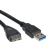 ROLINE 11.02.8874 cable USB 2 m USB 3.2 Gen 1 (3.1 Gen 1) USB A Micro-USB A Negro