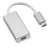 ROLINE 12.03.3225 cavo e adattatore video 0,1 m USB tipo-C Mini DisplayPort Argento, Bianco