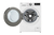 LG F2V7SLIM9 Waschmaschine Frontlader 8,5 kg 1200 RPM Weiß
