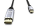 Inca ITCH-02TX HDMI kabel 2 m HDMI Type A (Standaard) USB Type-C Zwart