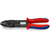 Knipex 97 32 240 Kabel-Crimper Crimpwerkzeug Schwarz, Blau, Rot