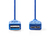 Nedis CCGP61500BU50 cable USB 5 m USB 3.2 Gen 1 (3.1 Gen 1) USB A Micro-USB B Azul