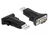 DeLOCK 66286 soros kábel Fekete 0,8 M USB A típus DB-9