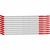 Brady SCN-10-L kábeljelölő Fekete, Fehér Nejlon 300 dB