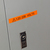 Brady M61C-500-595-OR printer label Orange Self-adhesive printer label