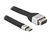 DeLOCK 86935 Videokabel-Adapter 0,13 m USB Typ-C VGA (D-Sub) Schwarz, Silber