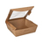 Papstar 87251 wegwerpvoedselverpakking Karton, Polymelkzuur (PLA) Bruin