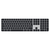 Apple Magic Keyboard teclado USB + Bluetooth QWERTY Ruso Plata, Negro
