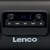 Lenco SPR-200BK Tragbarer Lautsprecher Tragbarer Stereo-Lautsprecher Schwarz 50 W