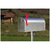 Arregui E-2101 mailboxes Aluminio Buzón de correos para montaje en poste