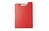 Cartella portablocco in cartone plastificato, rosso