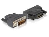 DELOCK HDMI Adapter A -> DVI(24+1) Bu/St