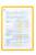 Durable SHERPA Replacement Display Panels | 5 Pack | A4 Yellow