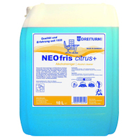 Dreiturm NEOfris citrus+ Alkoholreiniger 10 Liter Schonender Universalreiniger für wasserbeständige Oberflächen 10 Liter
