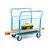 Platform Truck with Mesh Sides and Ends - Small Platform (1000 x 700 mm) - Single End