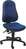 Topstar GmbH Krzesło biurowe obrotowe ze stykiem stałym błękit królewski 420-550 mm bez oparć