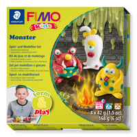 FIMO® kids 8034 form&play Set "Monster" mit 4 Blöcken à 42 g