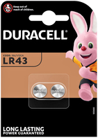 Duracell LR43-V12GA, 186, 84, LR1142 ogniwo guzikowe dwupak