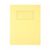 Silvine 9x7 inch/229x178mm Exercise Book Ruled Yellow 80 Pages (Pack 10)