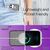 NALIA Glitzer Hülle für iPhone 12 mini, Bling Handy Cover Glitter Case Schutz Schwarz