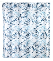 WENKO Anti-Schimmel Duschvorhang Catala, Textil (Polyester), 180 x 200 cm, wasserabweisend, waschbar