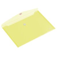 Enveloptas HF2 A4 liggend, transparant geel