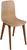 Sitzschale Duneo; 41x46x40 cm (BxTxH); eiche/natur; 2 Stk/Pck