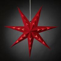 Konstsmide 5953-550 Karácsonyi csillag Csillag Piros