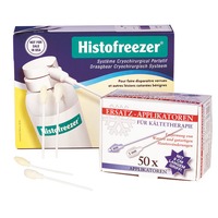 Histofreezer Ersatz Applikatoren für Kältetherapiesysteme Servoprax Spitzkopf und Rundkopf (50 Stück), Detailansicht