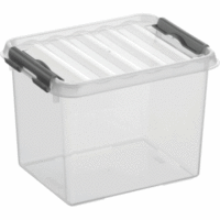 Aufbewahrungsbox mit Deckel 3 Liter Kunststoff 150x140x200mm transparent
