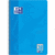 Collegeblock Touch A4+ kariert 80 Blatt Optik-Paper meerblau