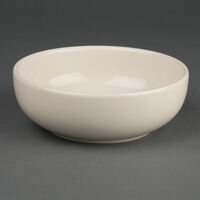 Olympia Ivory Soup Bowls 425ml - 15oz - Heat and Shock Resistant - Pack of 12