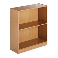 Deep open bookcase - delivered and installed