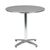 Aluminium bistro - Tables circular pedestal table