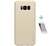 NILLKIN SUPER FROSTED műanyag telefonvédő (gumírozott, érdes felület + képernyővédő fólia) ARANY [Samsung Galaxy S8 Plus (SM-G955)]