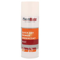 PlastiKote 440.0071000.076 Trade Quick Dry Primer Spray White 400ml