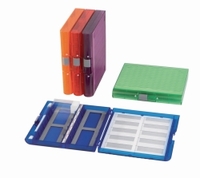 Boîtes à lames porte-objet Premium Plus Couleur violet bleu vert rouge orange