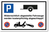 Anhänger, Parkplatzschild, 45 x 30 cm, aus Alu-Verbund, mit UV-Schutz