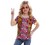Camiseta disfraz Hippie para niña 8-10A