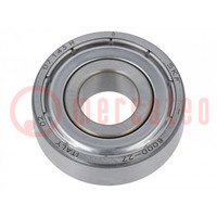 Bearing: ball; Øint: 10mm; Øout: 26mm; W: 8mm; bearing steel