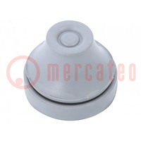 Pasacable; EPDM; gris; 7÷10mm; Versión: de membrana