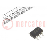 IC: digital; NOR; Ch: 1; IN: 2; CMOS; SMD; SC88A; 2÷5,5VDC; -55÷125°C