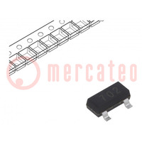Transistor: N-MOSFET; unipolar; 60V; 280mA; Idm: 1.2A; 350mW; SOT23
