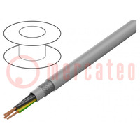 Wire; H05VVC4V5-K,ÖLFLEX® 150CY; 3G1.5mm2; PVC; grey; 300V,500V