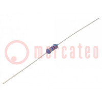 Resistor: metal oxide; 8.2kΩ; 500mW; ±5%; Ø3.5x10mm; -55÷155°C