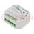 LED controller; F&Wave; flush mount; 10÷16VDC; IP20; -25÷65°C