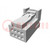 Connector: automotive; TH 025; female; plug; for cable; PIN: 8