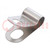Fixing clamp; for shielded cables; ØBundle : 4mm; A: 17.2mm
